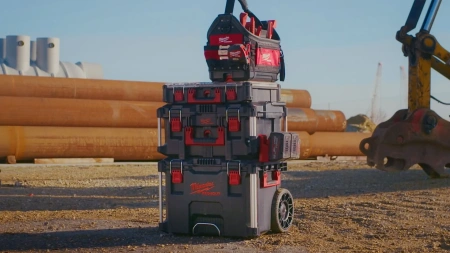 Держатель для батарей M18 с боковым креплением Milwaukee PACKOUT (Арт. 4932498645)