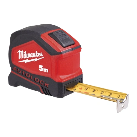 Рулетка Milwaukee Autolock 5м / ширина 25 мм  (замена для 48226815) (Арт. 4932464663)