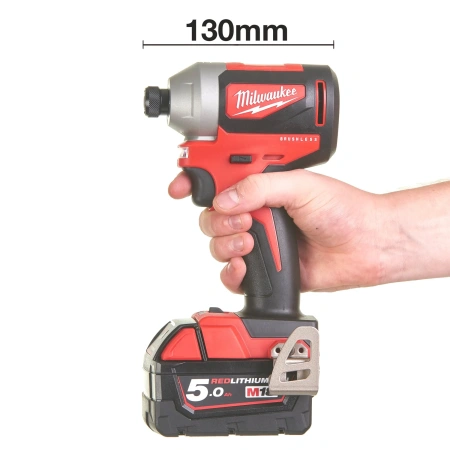 Аккумуляторный импульсный винтоверт Milwaukee M18 BLID2-502X  (Арт. 4933464520)