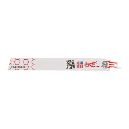 Полотно для сабельной пилы по металлу Milwaukee THE TORCH 230 мм/ шаг зуба 1.4 мм (5 шт) (экоупак.) (замена для 48005788) (Арт. 48475788)