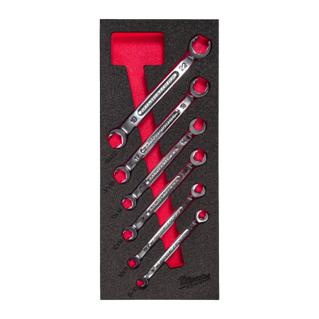 Набор гаечных разрезных ключей Milwaukee MAX BIT в ложементе (6 шт)(Арт. 4932493628)