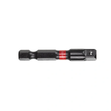 Переходник для головок Milwaukee SHOCKWAVE 1/4'' Hex-1/4'' квадрат   (замена для 48325030) (Арт. 4932471826)