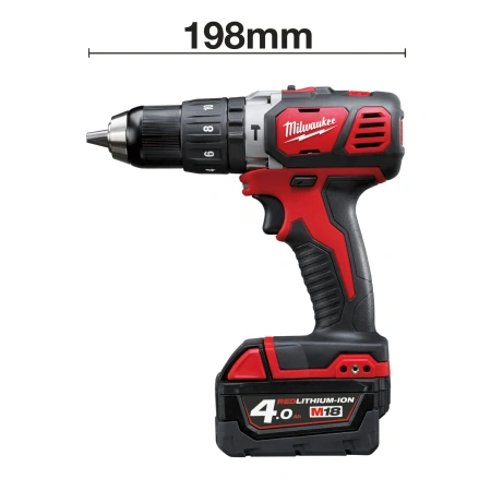 Аккумуляторная ударная дрель-шуруповерт Milwaukee M18 BPD-202C  (Арт. 4933443515)