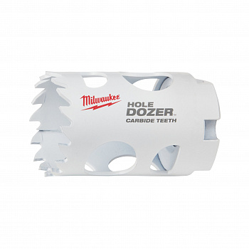 Коронка биметаллическая с твердосплавными зубьями Milwaukee HOLE DOZER CARBIDE 35 мм  (Арт. 49560712)