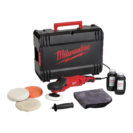 Полировальная машина с электронной регулировкой скорости Milwaukee AP 14-2 200 E SET 1450 Вт  (Арт. 4933432795)