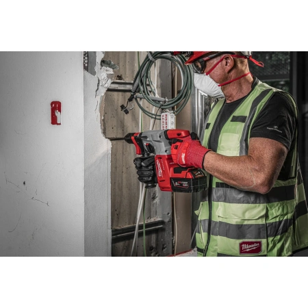 Аккумуляторный 4-х режимный SDS-Plus перфоратор со съемным патроном FIXTEC Milwaukee M18 BLHX-502X (Арт. 4933478892)