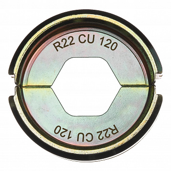 Матрица для трубчатых наконечников и коннекторов Milwaukee R22 CU 120  (Арт. 4932451761)