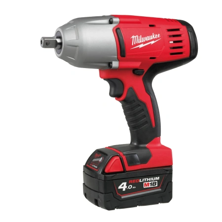 Аккумуляторный ударный гайковерт с фиксацией пином Milwaukee HD18 HIW-402C (1/2'')  (Арт. 4933441260)
