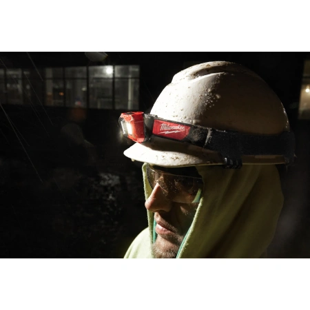 Фонарь налобный, светодиодный на батарейках Milwaukee HL-SF  (Арт. 4933471388)