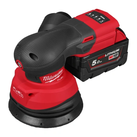 Аккумуляторная эксцентриковая шлифовальная машина Milwaukee M18 FROS125-502X FUEL (замена для 4933464229) (Арт. 4933498254)