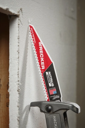 Полотно для сабельной пилы по металлу и чугуну с твердосплавными зубьями Milwaukee THE WRECKER NITRUS CARBIDE 150 мм/ шаг зуба 4.2 мм (5 шт) (Арт. 48005571)