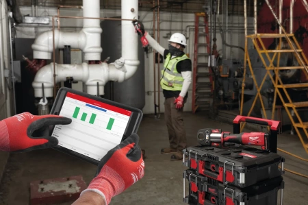 Акк. инструмент для обжима труб M18 ONEBLHPT-302C Geberit Mapress Set (Арт. 4933480904)