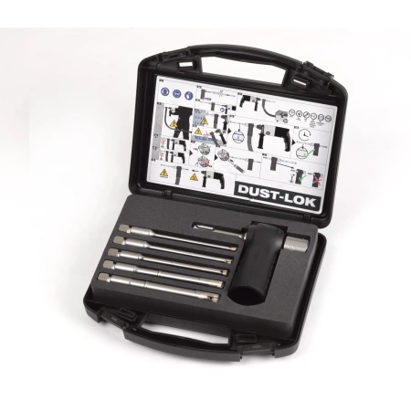 Буры SDS+ с пылеотводом набор 6ед. (5/6/8/10/12мм + хвостовик) (Арт. 4932471162)