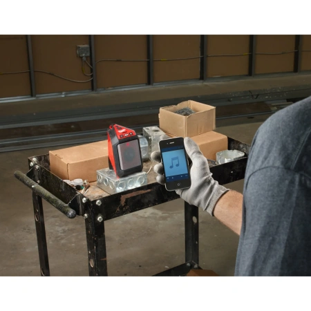 Аккумуляторный динамик беспроводной Milwaukee M12 JSSP-0 с Bluetooth  (Арт. 4933448380)