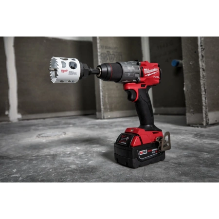 Коронка биметаллическая с твердосплавными зубьями Milwaukee HOLE DOZER CARBIDE 51 мм  (Арт. 49560720)