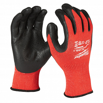 Перчатки Milwaukee с защитой от минимальных рисков, уровень 3, размер XXL/11  (Арт. 4932471423)