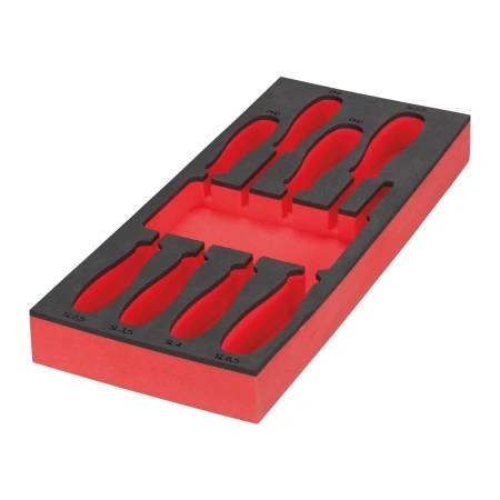 Ложемент пустой для набора 8ед. отверток диэлектрических VDE трехгранная рукоятка (Арт. 4932493678)