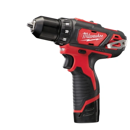 Аккумуляторная безударная дрель-шуруповерт Milwaukee M12 BDD-202С  (Арт. 4933441915)