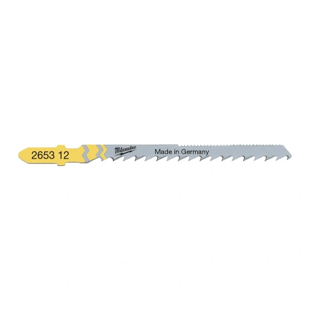 Пилка для лобзика по дереву для фигурной резки Milwaukee Special длинна 75 мм / шаг зуба 4 / 2.1 мм (5 шт) (Арт. 4932265312)