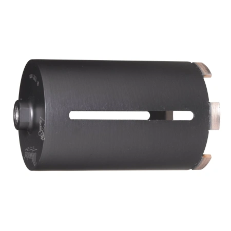 Алмазная коронка для сухого сверления без пылеудаления Milwaukee DCH 102 мм / рабочая длина 150 мм, хвостовик M16  (Арт. 4932352632)