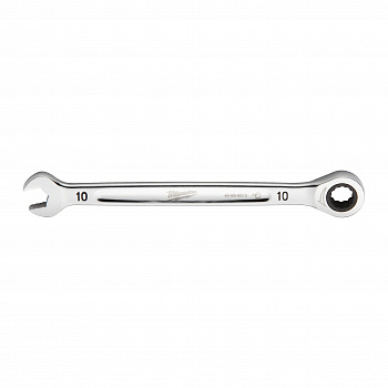 Гаечный ключ рожково-накидной с трещоткой в накидной части Milwaukee MAX BITE 10 мм  (Арт. 4932471503)