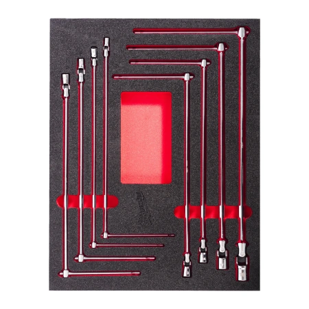 Ключи Т-образные шарнирные набор 8ед. с шестигранными головками в ложементе (Арт. 4932499113)