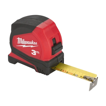 Рулетка Milwaukee Pro Compact 3м / ширина 16 мм  (Арт. 4932459591)