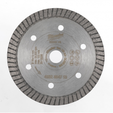Алмазный диск профессиональной серии Milwaukee DHTS 76 мм  ДЛЯ M12 FCOT  (Арт. 4932464715)