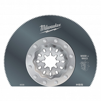 Полотно для мультитула по мульти-материалам Milwaukee 85 мм для резки заподлицо (1 шт)  (Арт. 48906038)