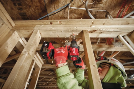 Аккумуляторная безударная дрель-шуруповерт Milwaukee M18 FDD3-502X FUEL (Арт. 4933479863)