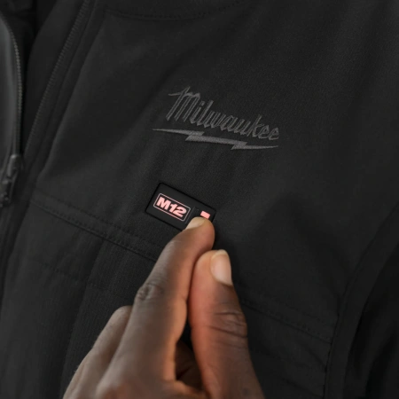 Жилет с подогревом черный Milwaukee M12HPV BL2-0 (S) (Арт. 4932480076)