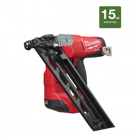 Аккумуляторный гвоздезабиватель(нейлер) с наклонным магазином Milwaukee M18 CN15GA-0X FUEL  (Арт. 4933459633)