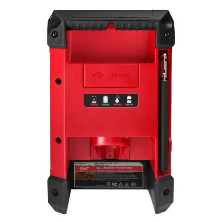 Аккумуляторное радио DAD+/зарядное устройство Milwaukee M12 RCDAB+-0  (Арт. 4933472114)