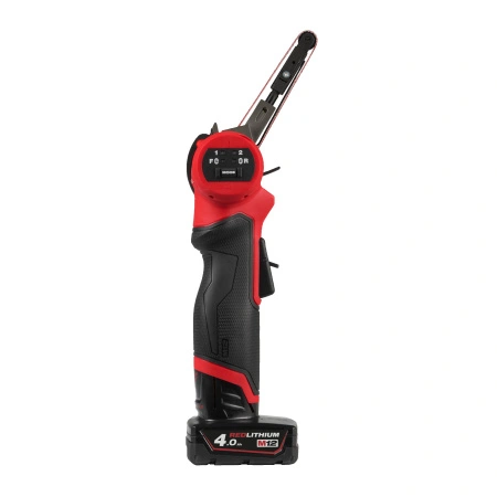 Аккумуляторная ленточная шлифовальная машина Milwaukee M12 FBFL10-402B FUEL (Арт. 4933480959)
