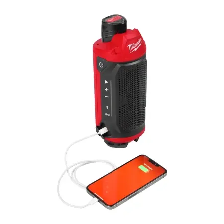 Аккумуляторный беспроводной динамик Milwaukee M12 SPEJSG2-0 PACKOUT с Bluetooth (замена для 4933448380) (Арт. 4933498433)