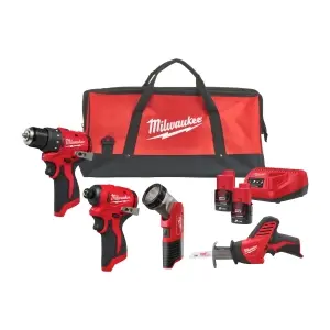 Набор инструментов Milwaukee M12 BLPP4A-202B (замена для 4933441240) (Арт. 4933499693)